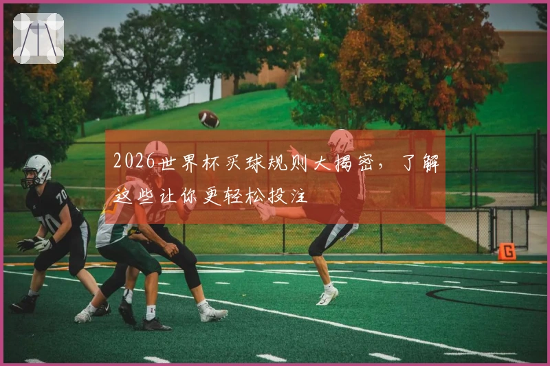 2026世界杯买球规则大揭密，了解这些让你更轻松投注